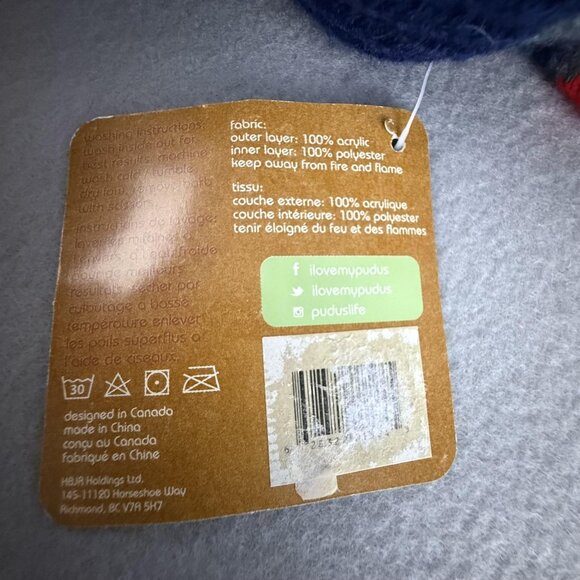 Pudus Flip Gloves Womens One Size Knit Fleece Lined Winter Mittens Convertible - Picture 6 of 7